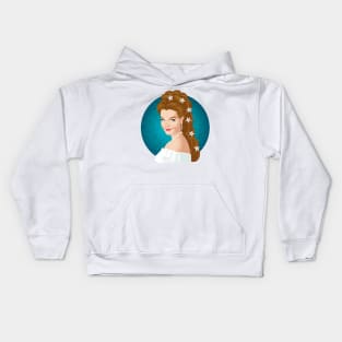 Sissi empress Elisabeth of Austria Kids Hoodie